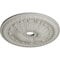 Ekena Millwork Tomango Egg & Dart Medallion (Canopies up to 6 3/4"), 27 7/8"OD x 3 7/8"ID x 2 1/2"P, Pot of Cream CM27TOPCF - alternate 4